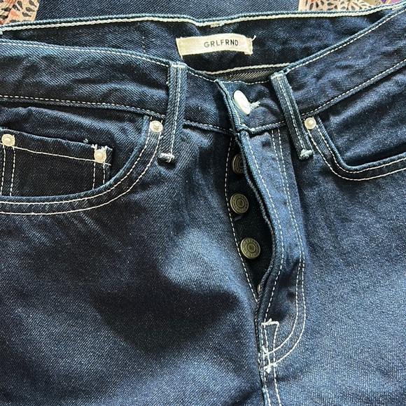 GRLFRND DENIM JEANS PABTS SIZE 25 MSRP $228.00 NWT - Picture 7 of 9